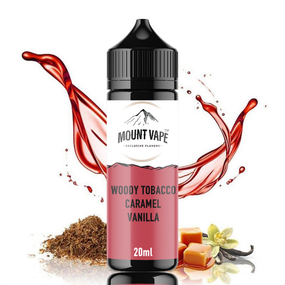 Mount Vape Woody Tobacco Caramel Vanilla 20ml/120ml